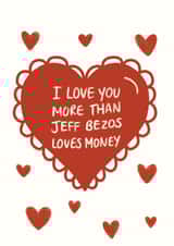 love i love you Valentines Day Card 41604 created by Emily Underworld