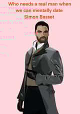 Bridgerton themed card created by Nicola Jo