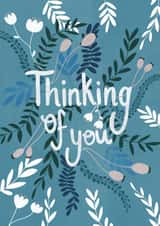 Plants  Floral  Thinking of you Card 21082 created by Soph AC Studio