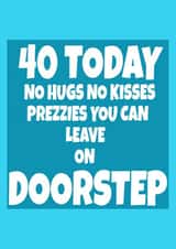 40 40th Birthday Card 36967 created by RASAR