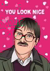 friday night dinner look Valentines Day Card 16194 created by All Things Banter