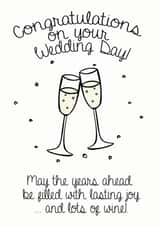 Wedding Wine Wishes created by Little Blue Door Studio