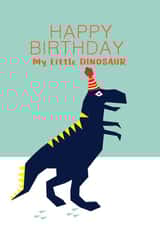 dinosaur little Birthday Card 19882 created by Little Cham Cham