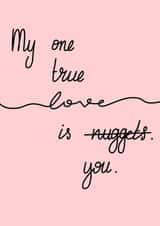 Nuggets love Valentines Day Card 36273 created by DawnOfTheDom