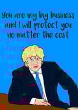boris johnson Valentines Day Card 38711 created by I Did A Satire