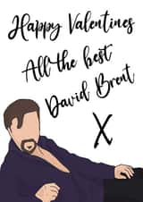 all the best david brent Valentines Day Card 41396 created by LEORAS ATTIC