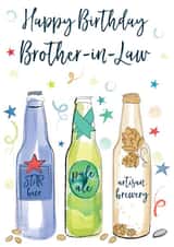 beer funny Birthday Card 9611 created by Katie Phythian Design