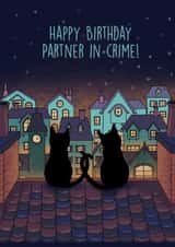 Friend Cats Birthday Card 18446 created by Lara Hallam