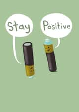 Negative Positive Love & Friendship Card 19606 created by Scott Nelson