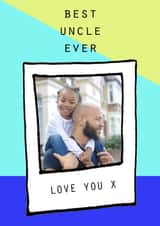 Personalised Birthday Photo Card created by Marie Goodchild - uncle Best Birthday Personalised Photo Card 12181