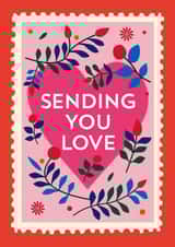 sending you Thinking of you Card 4384 created by TRICIA O