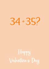 Valentine’s Day 69 Valentines Day Card 32736 created by Josh Daniel