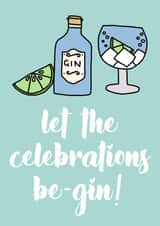 gin celebrations Congratulations Card 10223 created by Emma Moules