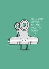 Punny greeting card to send a smile created by Milkyprint