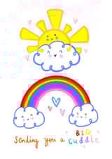 sun clouds Send A Smile Card 18363 created by We Are Floofy