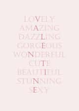 valentine lovely Valentines Day Card 21189 created by Craig Amy Design