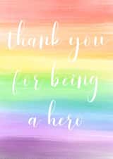 Hero Rainbow Card 46860 created by Rebecca Ensor