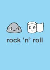 rock n roll rock Send A Smile Card 10010 created by Sarah-Anne Brown