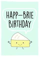 happ-brie brie Birthday Card 20138 created by C+C Cards