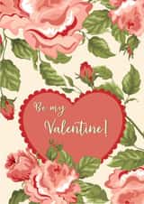 traditional classic Valentines Day Card 21188 created by Audrey Drake