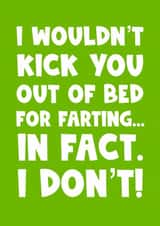 Funny birthday anniversary Valentine’s card for husband boyfriend created by Naomi Park