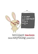 Thank you Teacher created by Dandelion Stationery