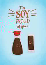 soy sauce Congratulations Card 40567 created by Jennifer Hines