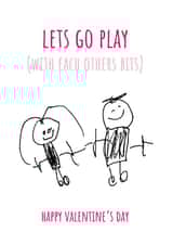 drawing illustration Valentines Day Card 36330 created by Lisa Jestico