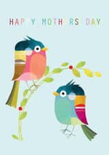 mothers day card - bird - happy mothers day - pretty and traditional created by Kali Stileman