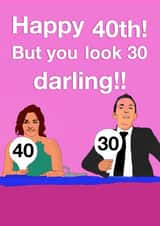 Strictly 40th Birthday created by Frankie & Eric