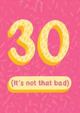 30 (It’s not that bad) created by Katherine Lynas