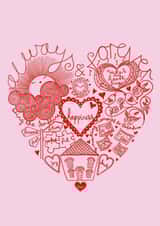 happiness love Valentines Day Card 16617 created by marnie  makes