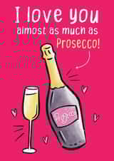 i love you love Valentines Day Card 45706 created by Trudles Doodles Handmade