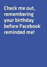 funny facebook Birthday Card 14755 created by cardbored