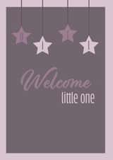 girl babygirl New Baby Card 10016 created by Maria McGregor