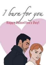 burn for Valentines Day Card 13341 created by LMDesigns