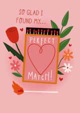 match perfect Valentines Day Card 13757 created by Jazmin Carter