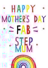 fab rainbow Mothers Day Card 17744 created by Earlybird