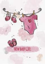 new baby New Baby Card 21051 created by Catherine Bancroft