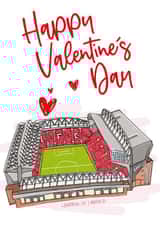 liverpool liverpool fc Valentines Day Card 46966 created by Moo & Snip
