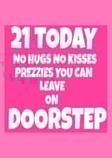 21 today Birthday Card 13544 created by RASAR