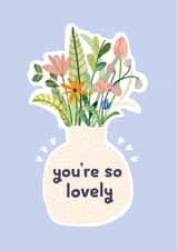 Lovely Flowers Send A Smile Card 21236 created by RebeccaAustinDesigns