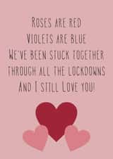 Lockdown Valentines created by Ginger Rose