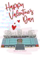 manchester united man utd Valentines Day Card 46967 created by Moo & Snip