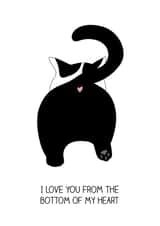 I love you from the bottom of my heart created by Gaukycreates