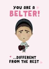 Gerry Cinnamon Valentine's Day Card created by Courtney