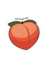 dat peach Valentines Day Card 43303 created by Rebecca Thorp