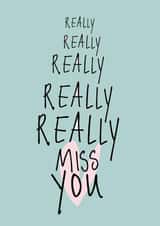 really miss Love & Friendship Card 20487 created by Alison Porter