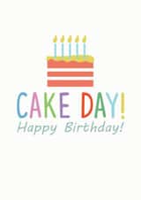 cake candles Birthday Card 21192 created by Luella York