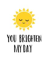 sun sunshine  Love & Friendship Card 16261 created by The Arty Apples Limited